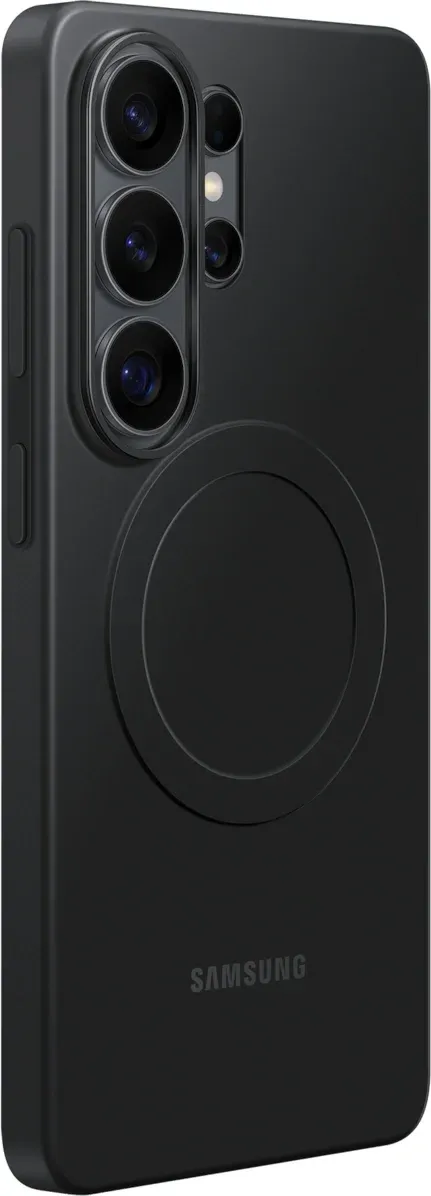 Чехол клип-кейс Samsung для Samsung Galaxy S26 Ultra Silicone Magnet Case with MagSafe черный EF-SS948CBEGRU - фото 2