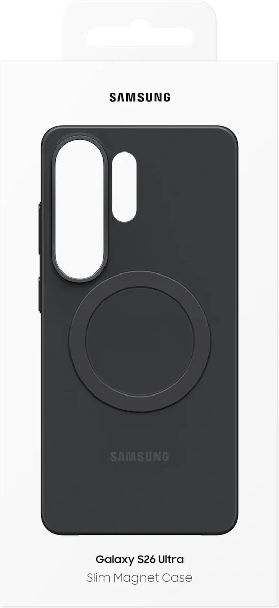 Чехол клип-кейс Samsung для Samsung Galaxy S26 Ultra Silicone Magnet Case with MagSafe черный EF-SS948CBEGRU - фото 6