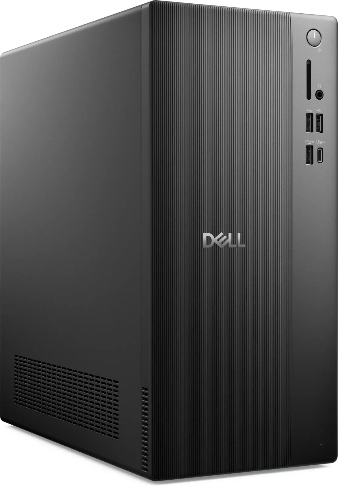 ПК Dell Tower ECT1250 MT i3 14100 3.5 8Gb SSD512Gb UHDG 730 CR Windows 11 Pro GbitEth WiFi BT 180W мышь клавиатура черный 3857 - фото 1