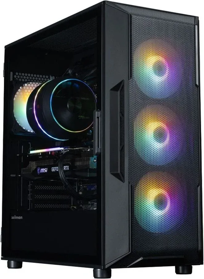 Корпус Zalman i3 Neo v2 черный без БП ATX 7x120mm 5x140mm 1xUSB3.0 audio bott PSU - фото 8