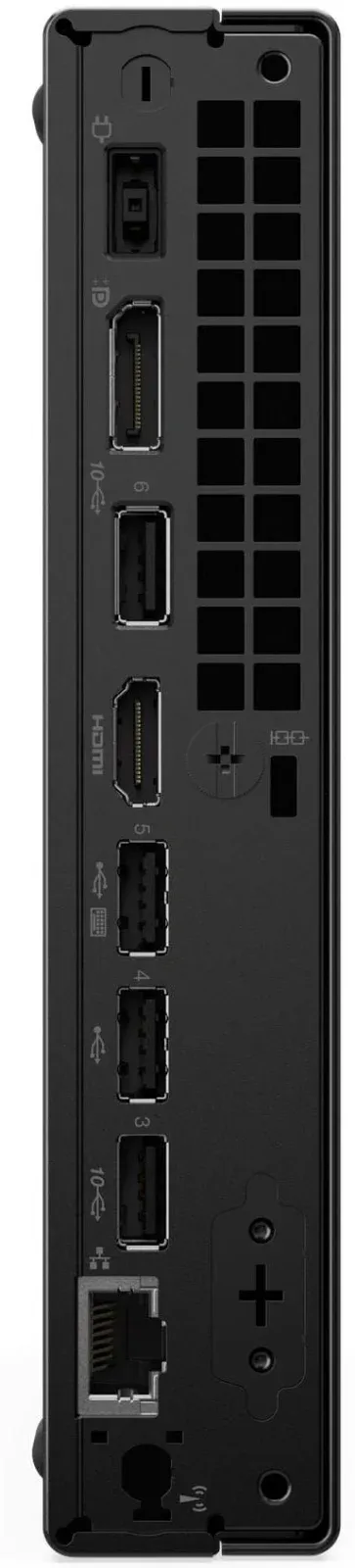 Неттоп Lenovo ThinkCentre Neo 50q G5 slim i5 13420H 2.1 8Gb SSD512Gb UHDG без ОС GbitEth WiFi BT 90W kb мышь клавиатура черный 13B9005CGP - фото 3