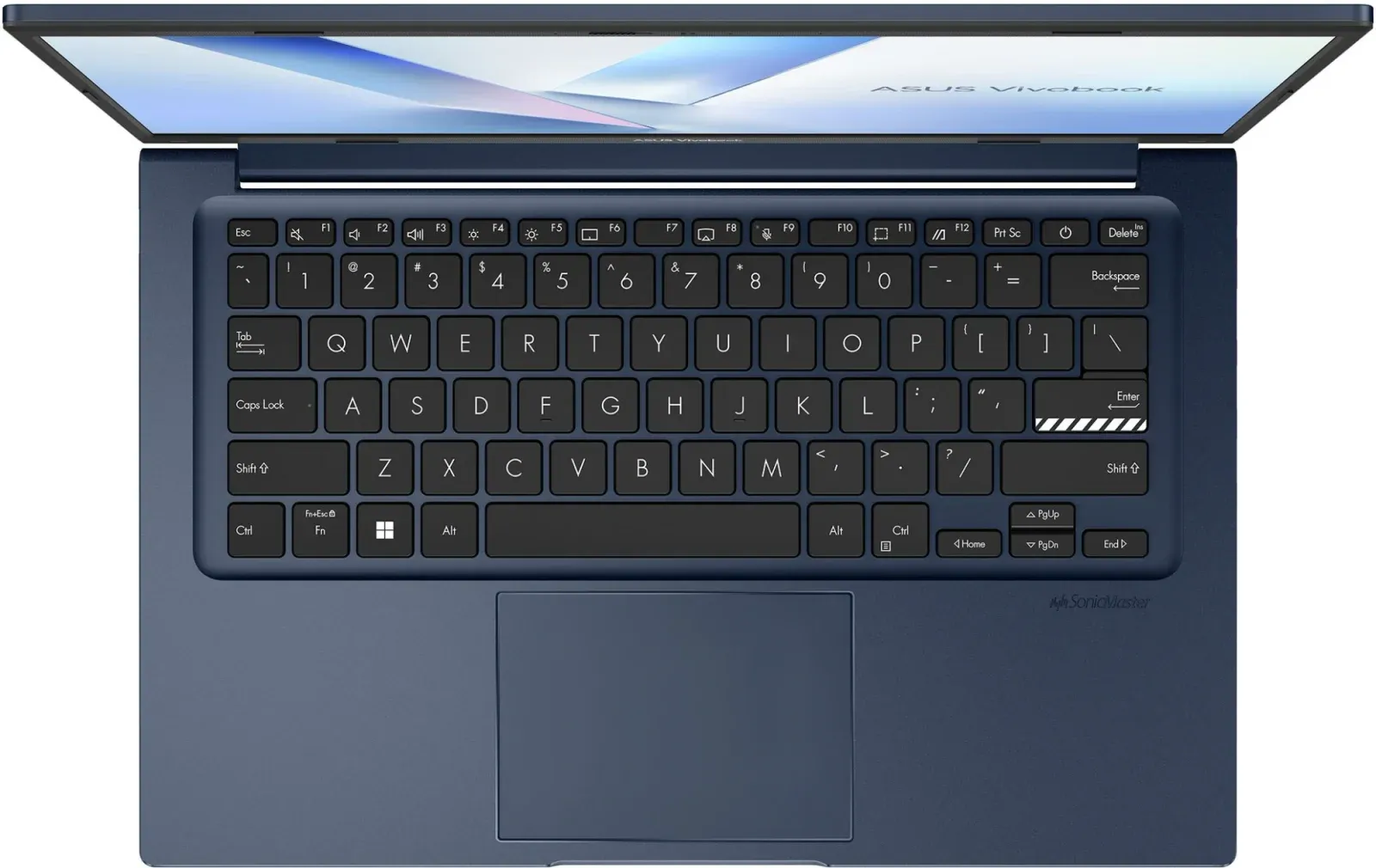 Ноутбук Asus VivoBook 14 X1404VA-I38128 Core i3 1315U 8Gb SSD128Gb Intel UHD Graphics 14 TN FHD 1920x1080 Windows 11 Home blue WiFi BT Cam 90NB10I1-M015F0 - фото 5