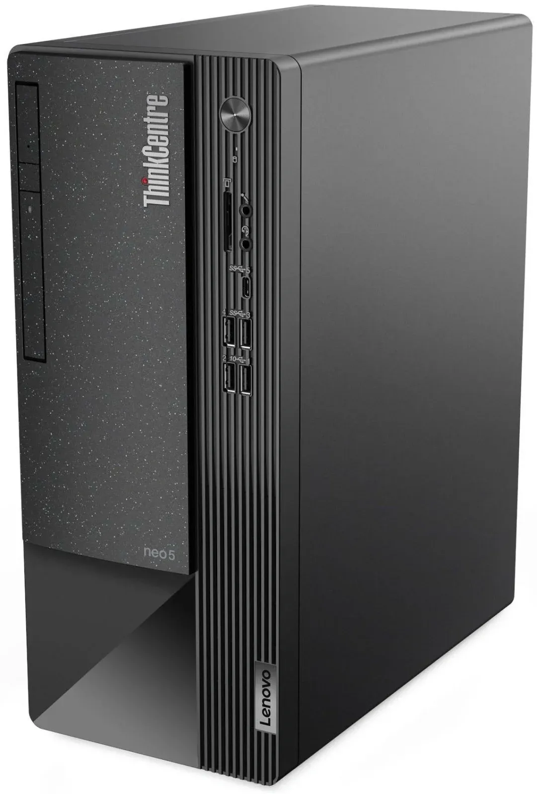 ПК Lenovo ThinkCentre Neo 50t MT i5 12400 2.5 8Gb SSD256Gb UHDG 730/DVDRW CR без ОС GbitEth WiFi BT 260W мышь клавиатура черный 11SE001WIV - фото 3