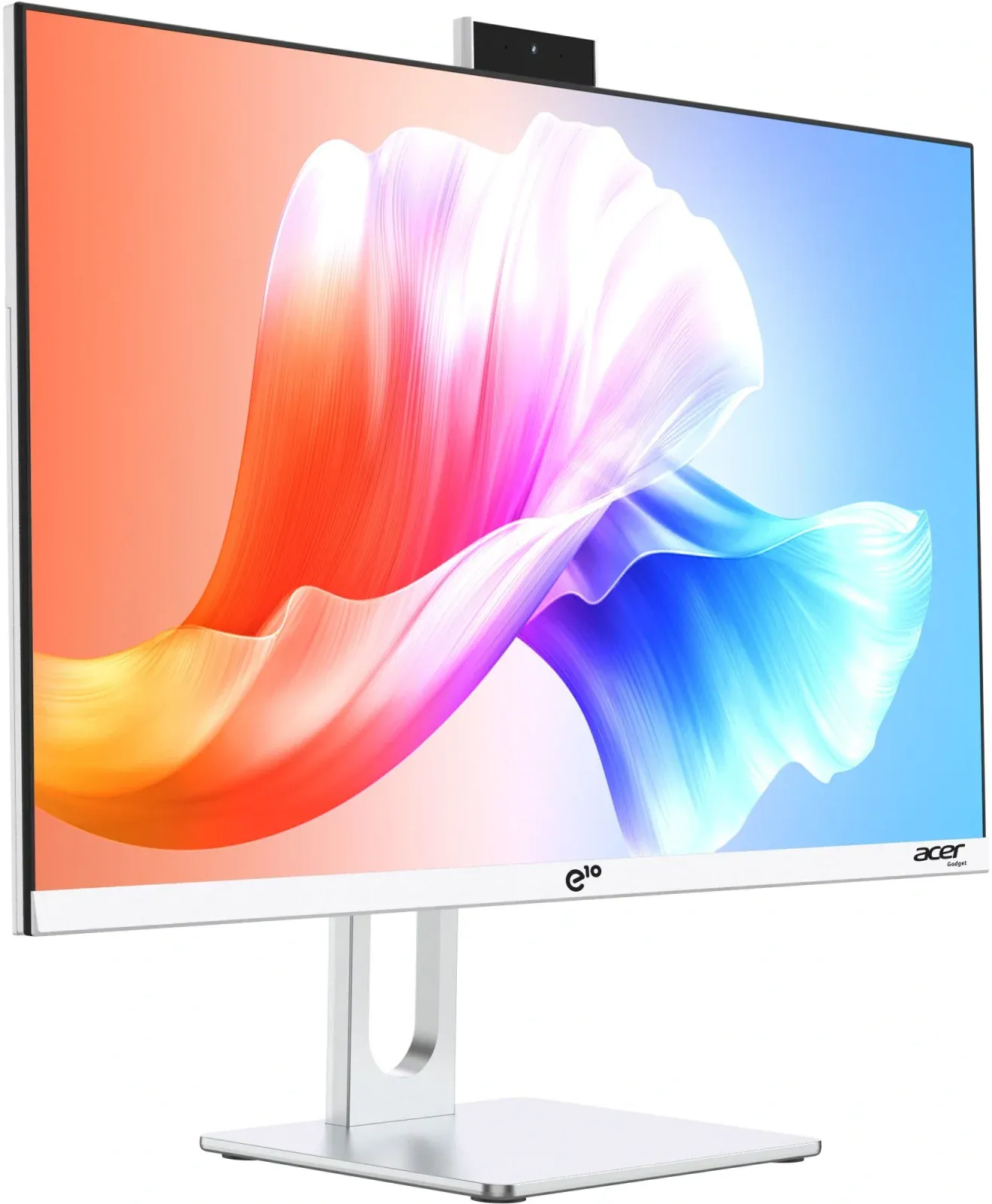 Моноблок Acer Gadget E10 ERAIO 23.8 Full HD Ryzen 7 6800H 3.2 32Gb SSD1Tb 680M Windows 11 Pro GbitEth WiFi BT 120W клавиатура мышь Cam белый/серебристый 1920x1080 - фото 3