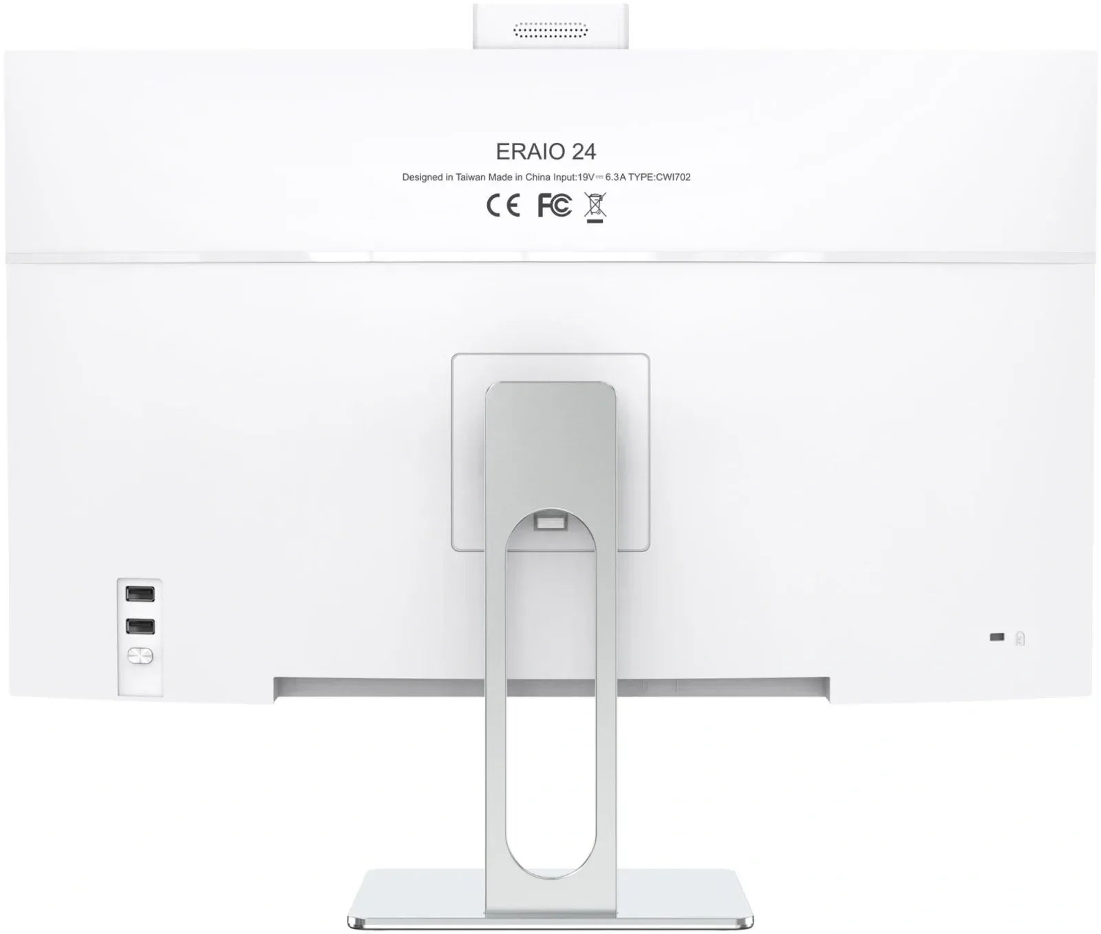 Моноблок Acer Gadget E10 ERAIO 23.8 Full HD Ryzen 7 6800H 3.2 32Gb SSD1Tb 680M Windows 11 Pro GbitEth WiFi BT 120W клавиатура мышь Cam белый/серебристый 1920x1080 - фото 4
