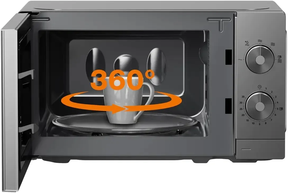 Микроволновая Печь Gorenje MO20E1T4 20л. 700Вт серый, 20 л - фото 3