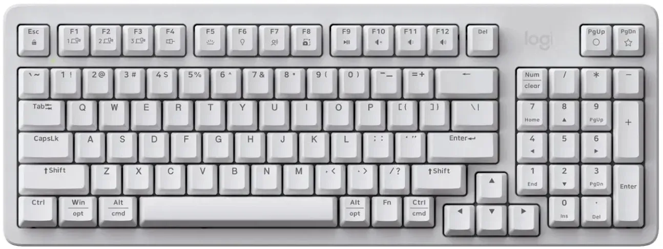 Клавиатуры LOGITECH K868 белый - фото 1