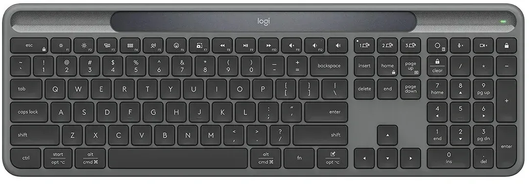 Клавиатуры LOGITECH K980 графитовый - фото 1
