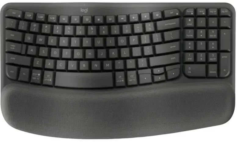 Клавиатуры LOGITECH Wave Keys графитовый