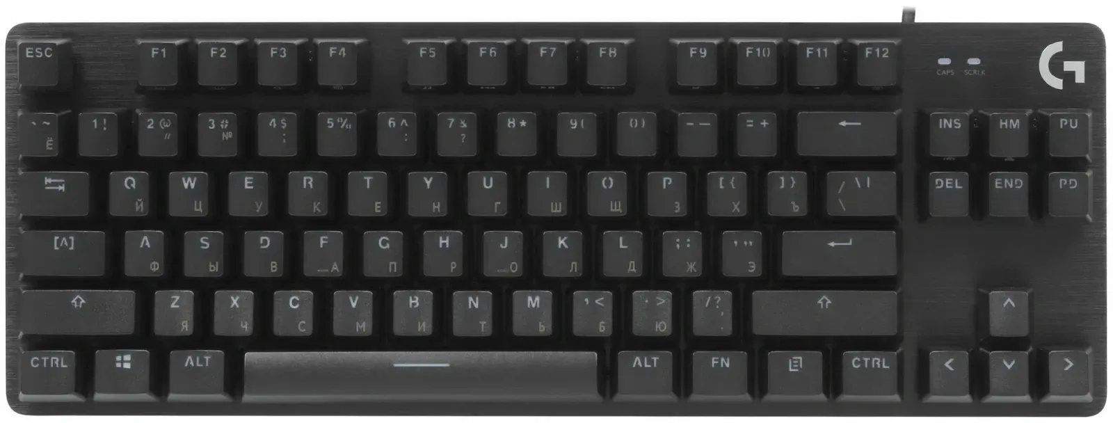Клавиатуры LOGITECH G412 TKL черный - фото 1