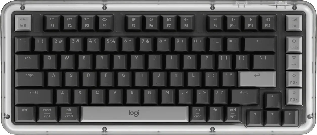Клавиатуры LOGITECH K75M графитовый