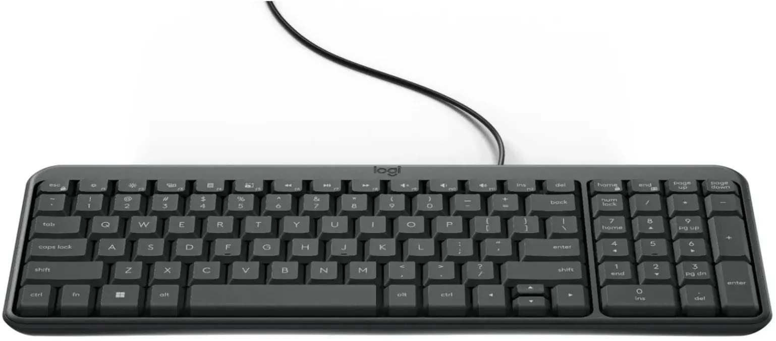 Клавиатуры LOGITECH K106 черный - фото 3
