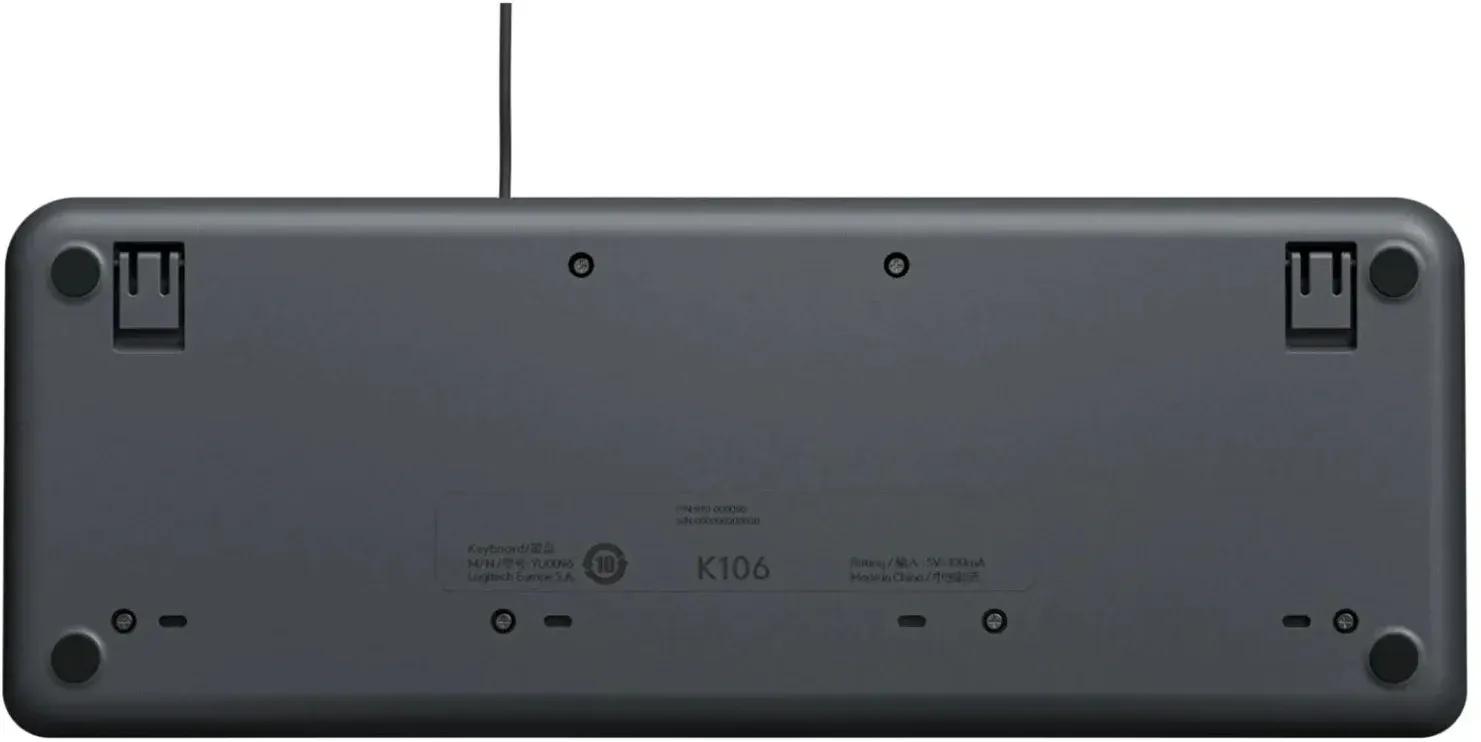 Клавиатуры LOGITECH K106 черный - фото 4