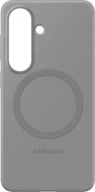 Чехол клип-кейс Samsung для Samsung Galaxy S26 Silicone Magnet Case with MagSafe серый EF-ES942CJEGRU - фото 8