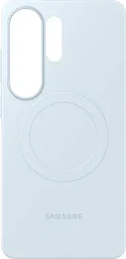 Чехол клип-кейс Samsung для Samsung Galaxy S26 Ultra Silicone Magnet Case with MagSafe голубой EF-SS948CLEGRU - фото 7