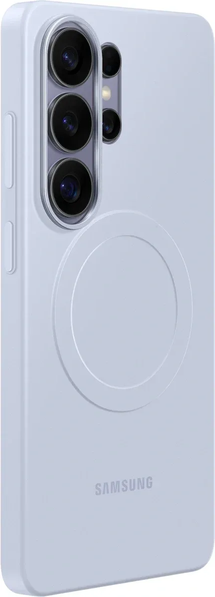 Чехол клип-кейс Samsung для Samsung Galaxy S26 Ultra Silicone Magnet Case with MagSafe фиолетовый EF-SS948CVEGRU - фото 4