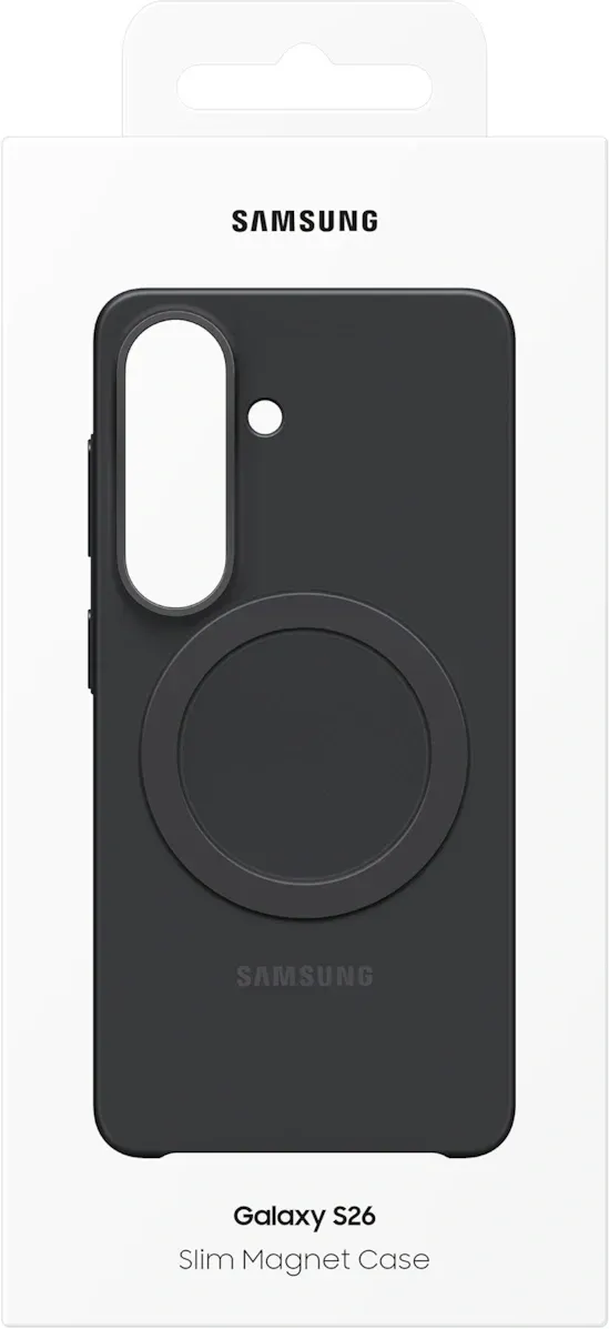 Чехол клип-кейс Samsung для Samsung Galaxy S26 Slim Magnet Case with MagSafe черный EF-SS942CBEGRU - фото 5