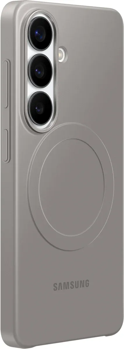 Чехол клип-кейс Samsung для Samsung Galaxy S26 Slim Magnet Case with MagSafe серый EF-SS942CJEGRU - фото 3