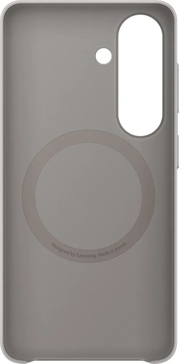 Чехол клип-кейс Samsung для Samsung Galaxy S26 Slim Magnet Case with MagSafe серый EF-SS942CJEGRU - фото 5