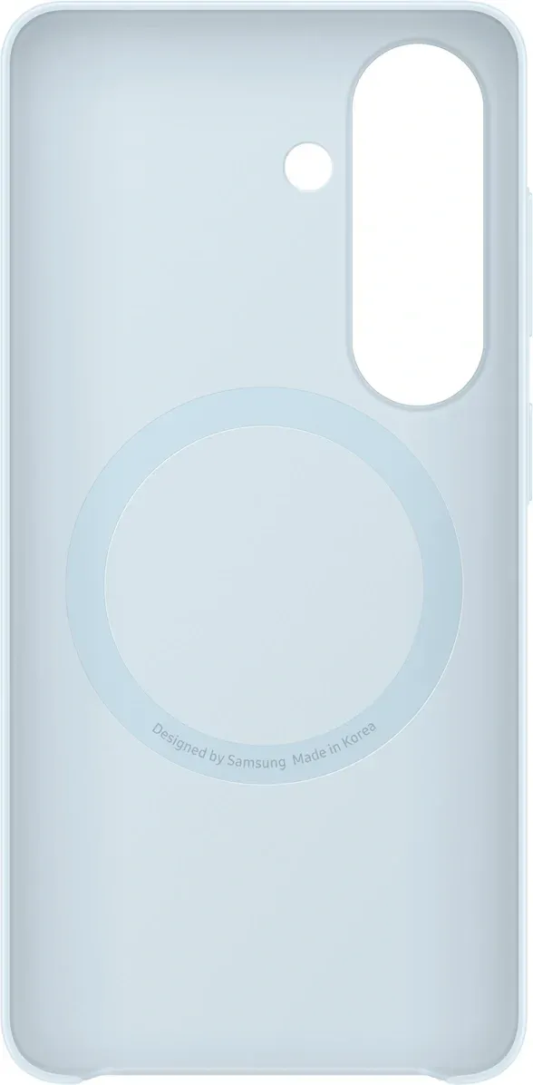 Чехол клип-кейс Samsung для Samsung Galaxy S26 Slim Magnet Case with MagSafe голубой EF-SS942CLEGRU - фото 3
