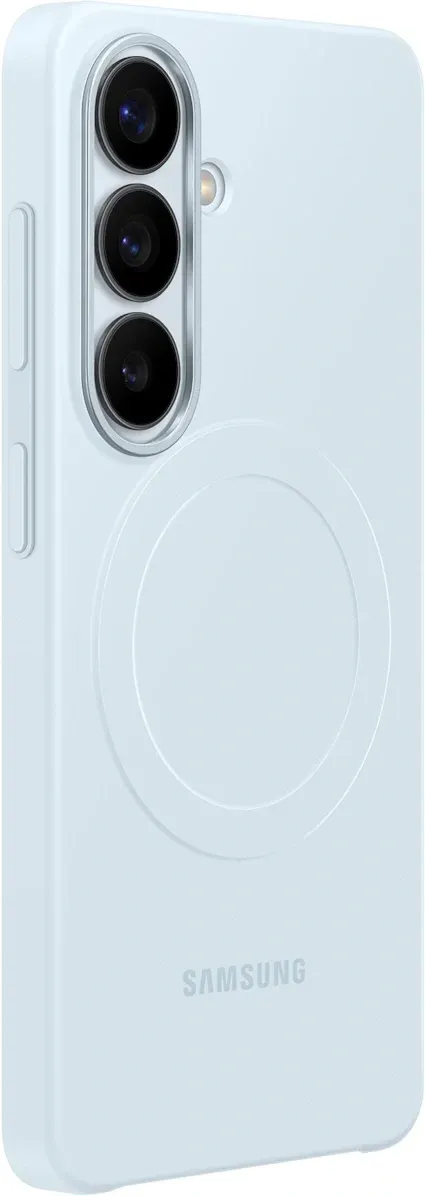 Чехол клип-кейс Samsung для Samsung Galaxy S26 Slim Magnet Case with MagSafe голубой EF-SS942CLEGRU - фото 4