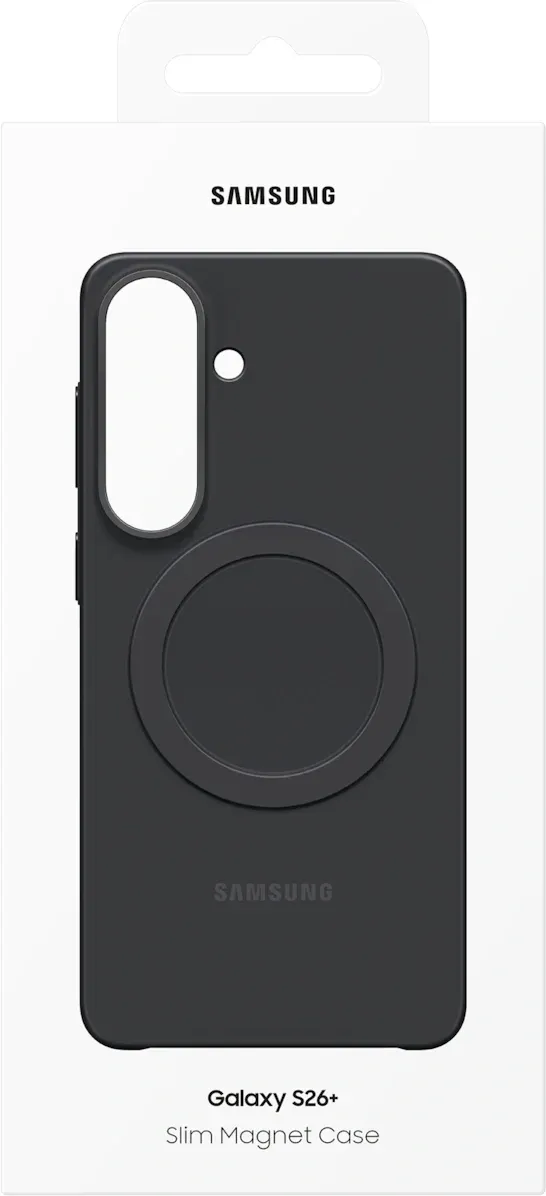 Чехол клип-кейс Samsung для Samsung Galaxy S26+ Silicone Magnet Case with MagSafe черный EF-SS947CBEGRU - фото 6
