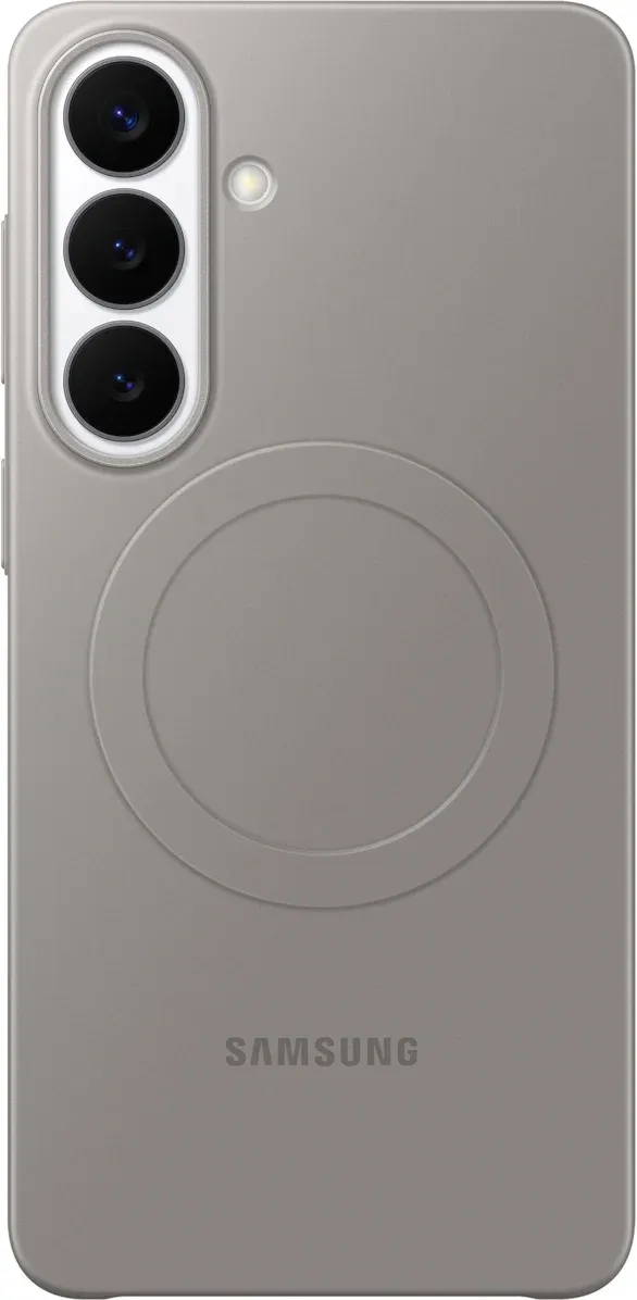 Чехол клип-кейс Samsung для Samsung Galaxy S26+ Silicone Magnet Case with MagSafe серый EF-SS947CJEGRU - фото 1