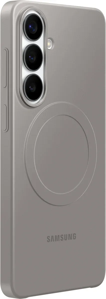 Чехол клип-кейс Samsung для Samsung Galaxy S26+ Silicone Magnet Case with MagSafe серый EF-SS947CJEGRU - фото 4