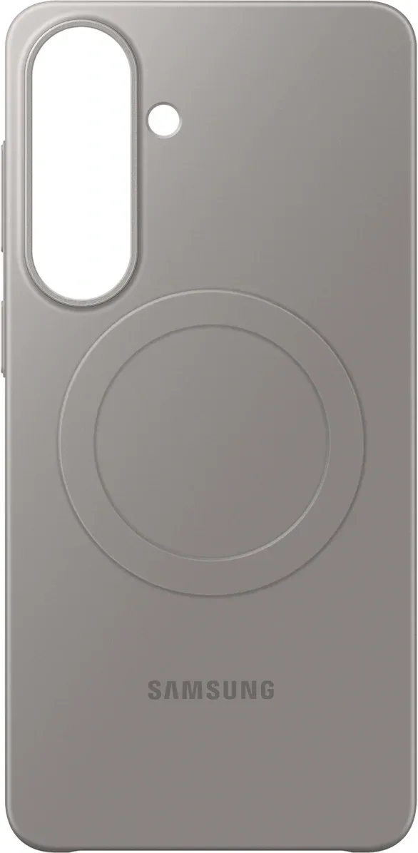 Чехол клип-кейс Samsung для Samsung Galaxy S26+ Silicone Magnet Case with MagSafe серый EF-SS947CJEGRU - фото 5