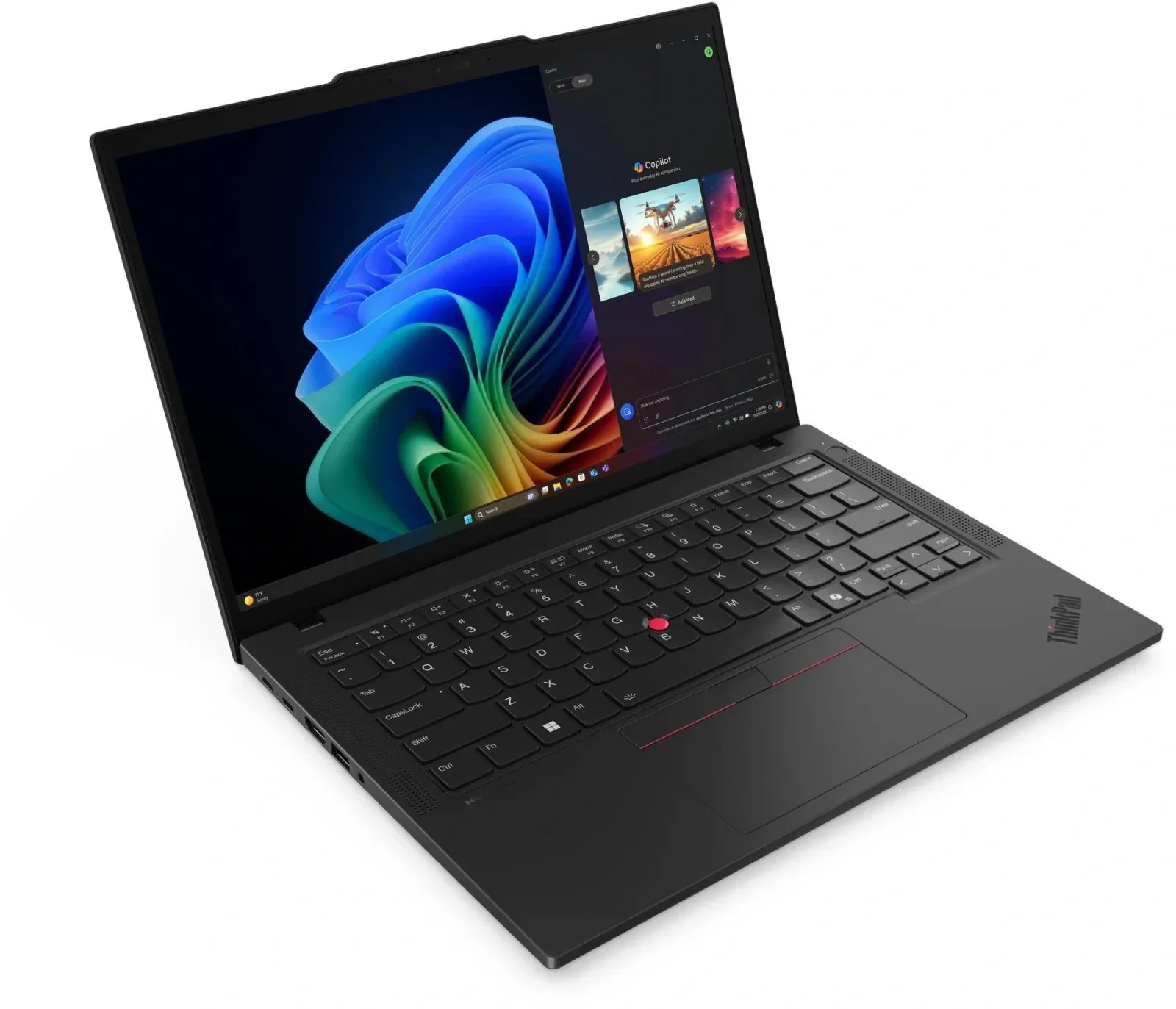Ноутбук Lenovo ThinkPad T14 G6 Core Ultra 7 258V 32Gb SSD512Gb Intel Arc 140V 14 IPS WUXGA 1920x1200 Windows 11 Pro black WiFi BT Cam 21QG0059GP - фото 5