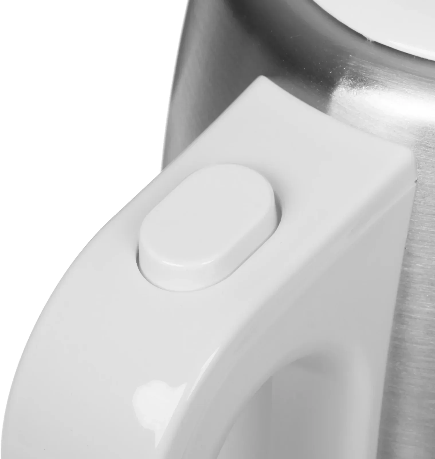 Чайник электрический Braun WK1500WH 1.7л. 2200Вт сталь/белый корпус: металл/пластик - фото 4
