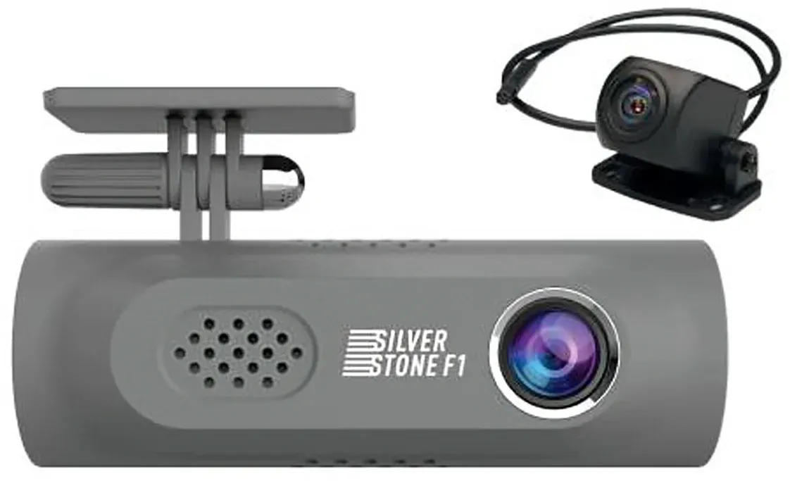 Видеорегистратор Silverstone F1 A50F FOCUS 2К DUO черный 5Mpix 1440x2560 1440p 150гр. - фото 2