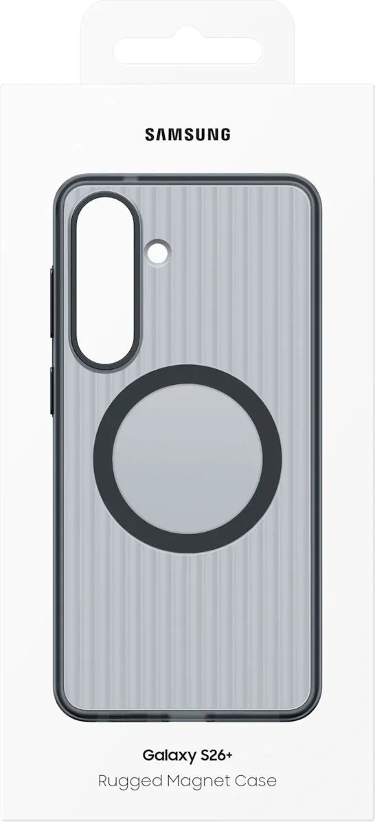 Чехол клип-кейс Samsung для Samsung Galaxy S26+ Rugged Magnet Case with MagSafe черный EF-RS947CBEGRU - фото 5
