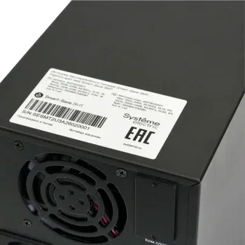 Источник бесперебойного питания Systeme Electriс SMT SMTSE3000T 2400Вт 3000ВА черный - фото 6