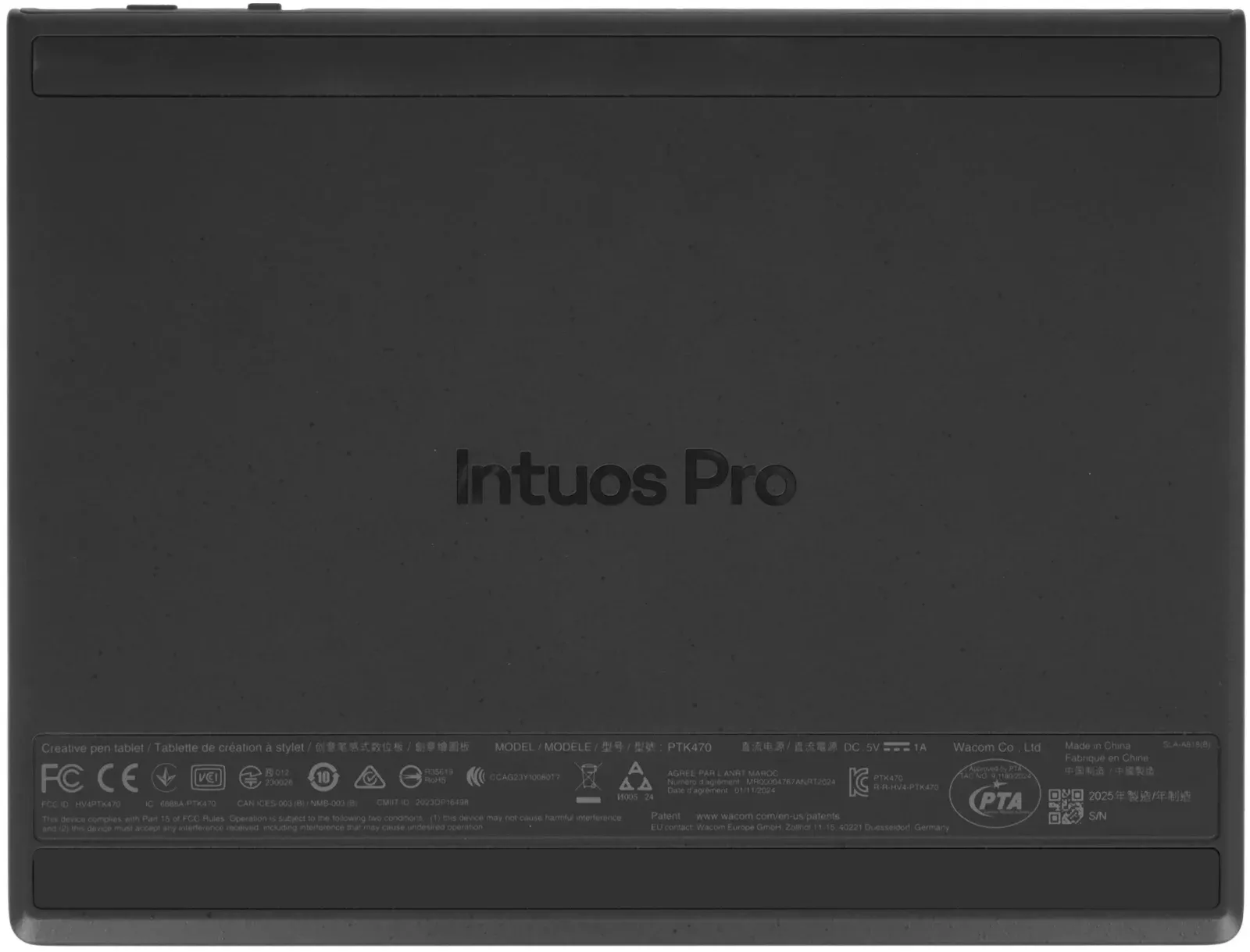 Графический планшет Wacom Intuos Pro PTK470K0B USB Type-C черный - фото 3