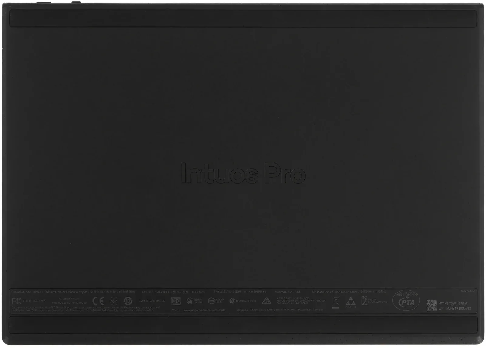 Графический планшет Wacom Intuos Pro PTK670K0B USB Type-C черный - фото 3