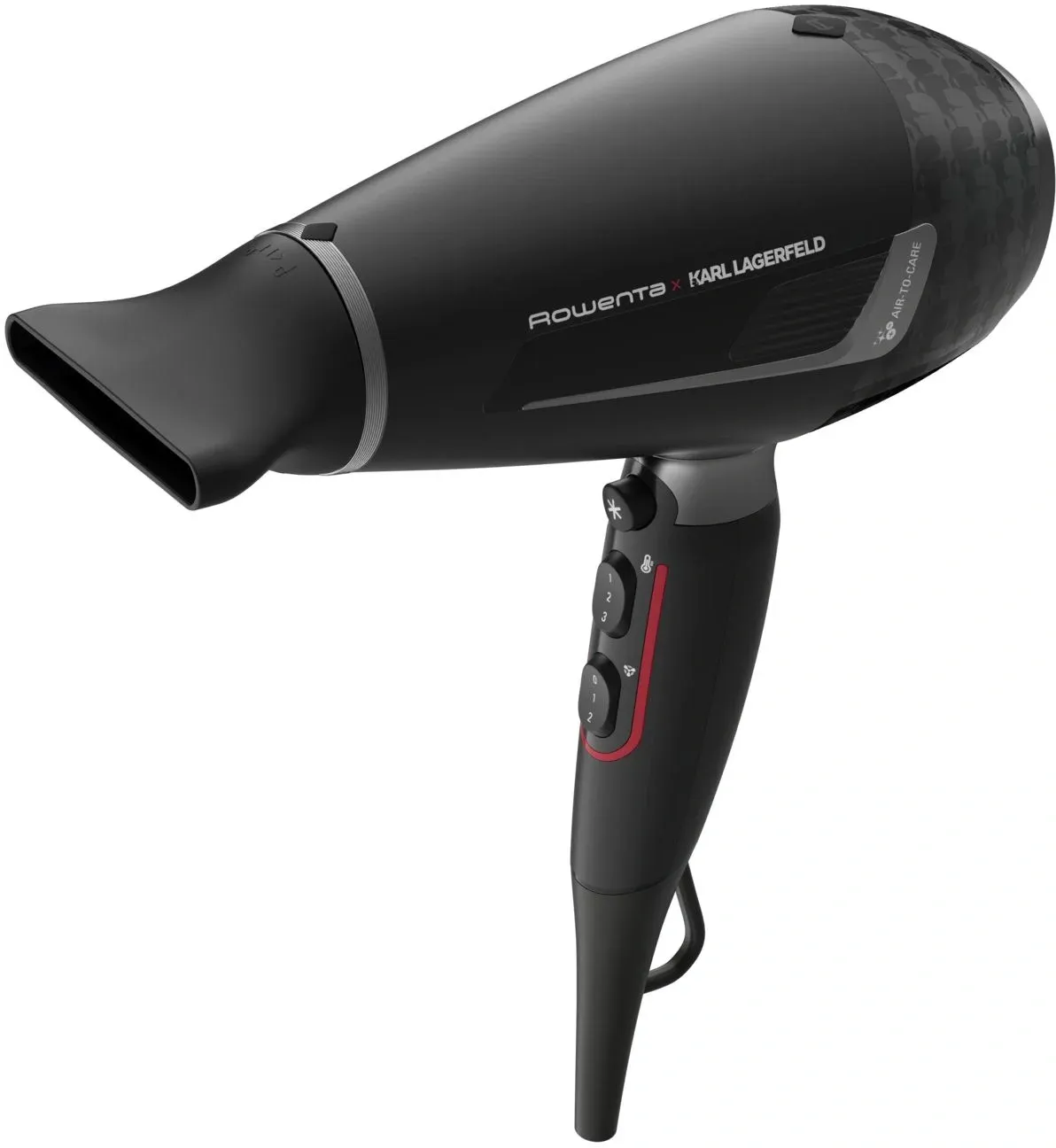 Фен Rowenta CV888LF0 2200Вт черный 1830008533 - фото 4