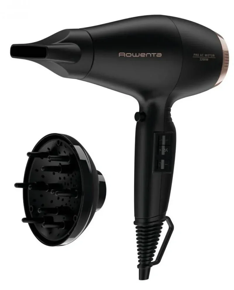 Фен Rowenta CV6930F0 2100Вт черный 1830007565 - фото 1
