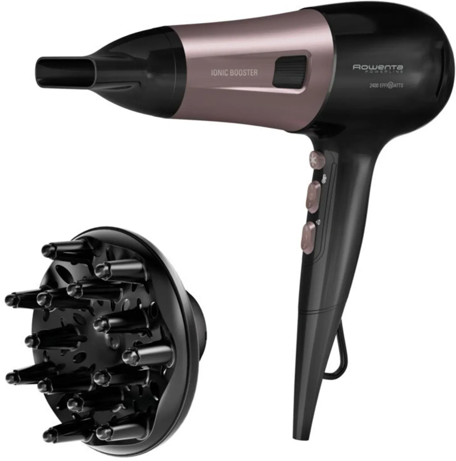 Фен Rowenta CV5940F0 2300Вт черный/медный 1830008064 - фото 1