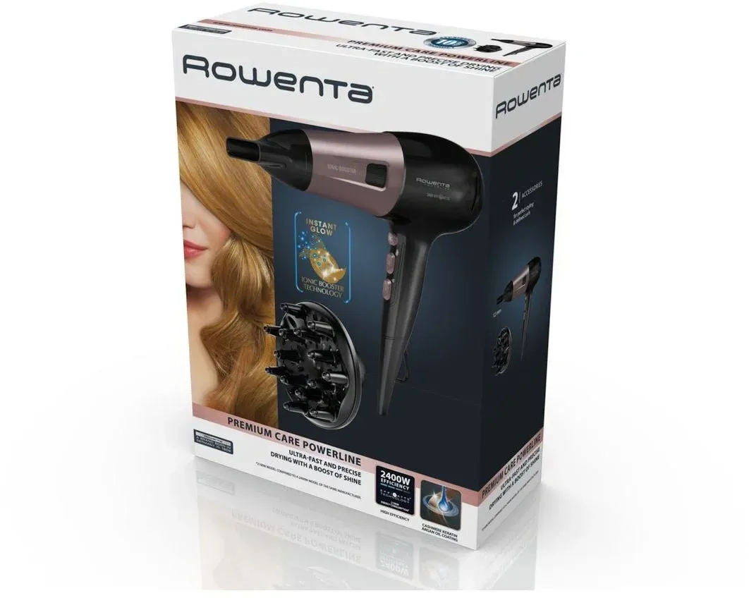Фен Rowenta CV5940F0 2300Вт черный/медный 1830008064 - фото 6