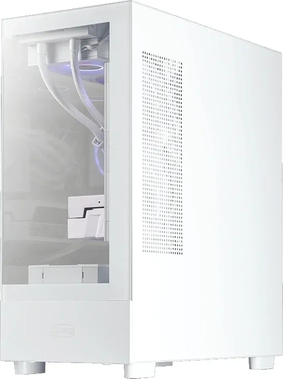 Корпус PcCooler C3Q500 белый без БП ATX 9x120mm 2x140mm 1xUSB3.0 1xUSB3.1 audio bott PSU - фото 4