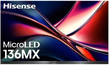 Телевизор QLED Hisense 136 136MX черный 4K Ultra HD 120Hz DVB-T DVB-T2 DVB-C DVB-S DVB-S2 USB WiFi Smart TV - фото 2