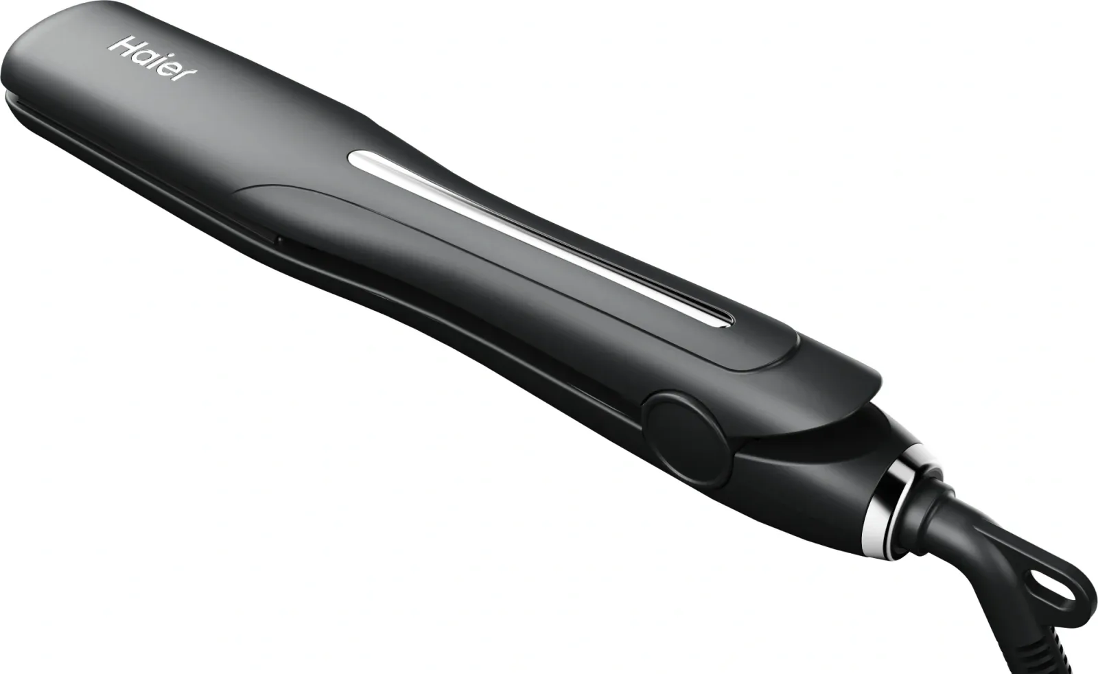 Выпрямитель Haier HHS-618 53Вт черный макс.темп.:220С покрытие:титаново-керам. - фото 2