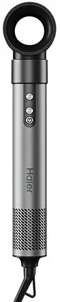 Мульти-Стайлер Haier HHS-602 1400Вт графитовый макс.темп.:90С покрытие:керамико-турмалиновое - фото 4
