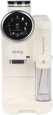 Кофемашина Korting Tamburino KACM 2028 W 1580Вт белый - фото 8