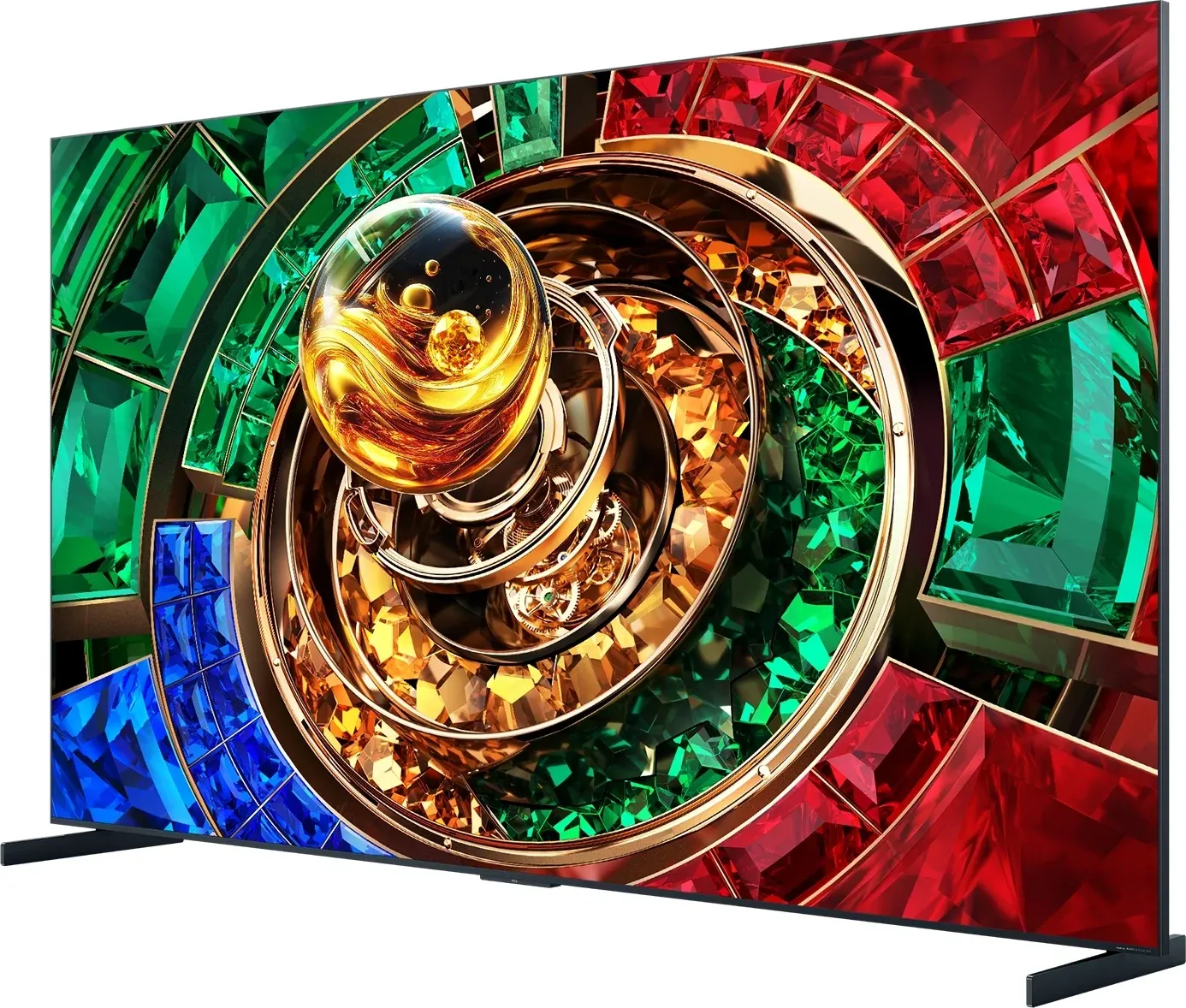 Телевизор LED TCL 98 98RM9L Frameless черный 4K Ultra HD 144Hz MEMC DVB-T DVB-T2 DVB-C DVB-S DVB-S2 USB WiFi Smart TV - фото 2
