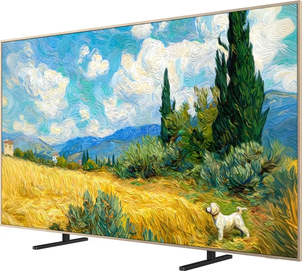 Телевизор QLED TCL 43 43A400 Pro бежевый/черный 4K Ultra HD 60Hz DVB-T DVB-T2 DVB-C DVB-S DVB-S2 USB WiFi Smart TV - фото 2