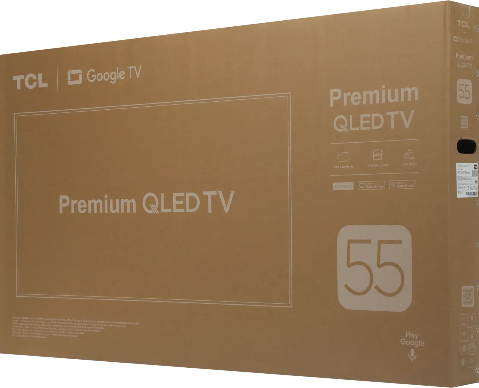 Телевизор QLED TCL 55 55P7L 2026 черный 4K Ultra HD 60Hz DVB-T DVB-T2 DVB-C DVB-S DVB-S2 USB WiFi Smart TV - фото 8