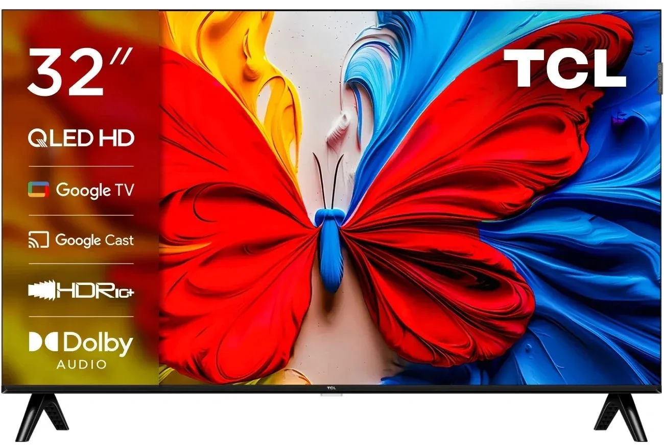 Телевизор QLED TCL 32 32S5K-RU черный FULL HD 60Hz DVB-T DVB-T2 DVB-C DVB-S DVB-S2 USB WiFi Smart TV RUS - фото 7
