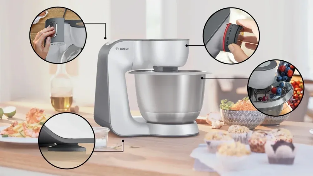 Кухонные машины BOSCH MUM58251 белый - фото 4